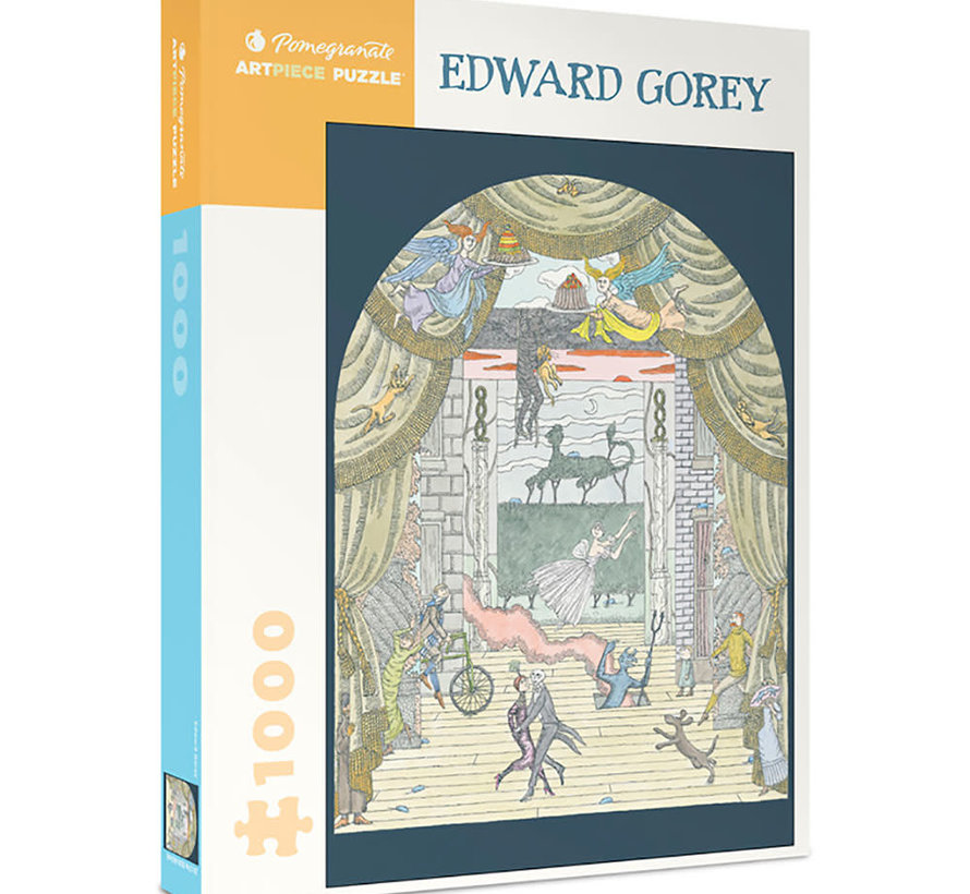 Pomegranate Gorey, Edward: Edward Gorey Puzzle 1000pcs