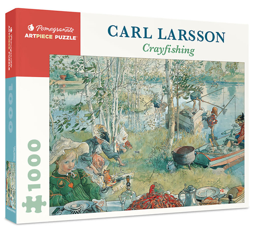 Pomegranate Carl Larsson: Crayfishing Puzzle 1000pcs