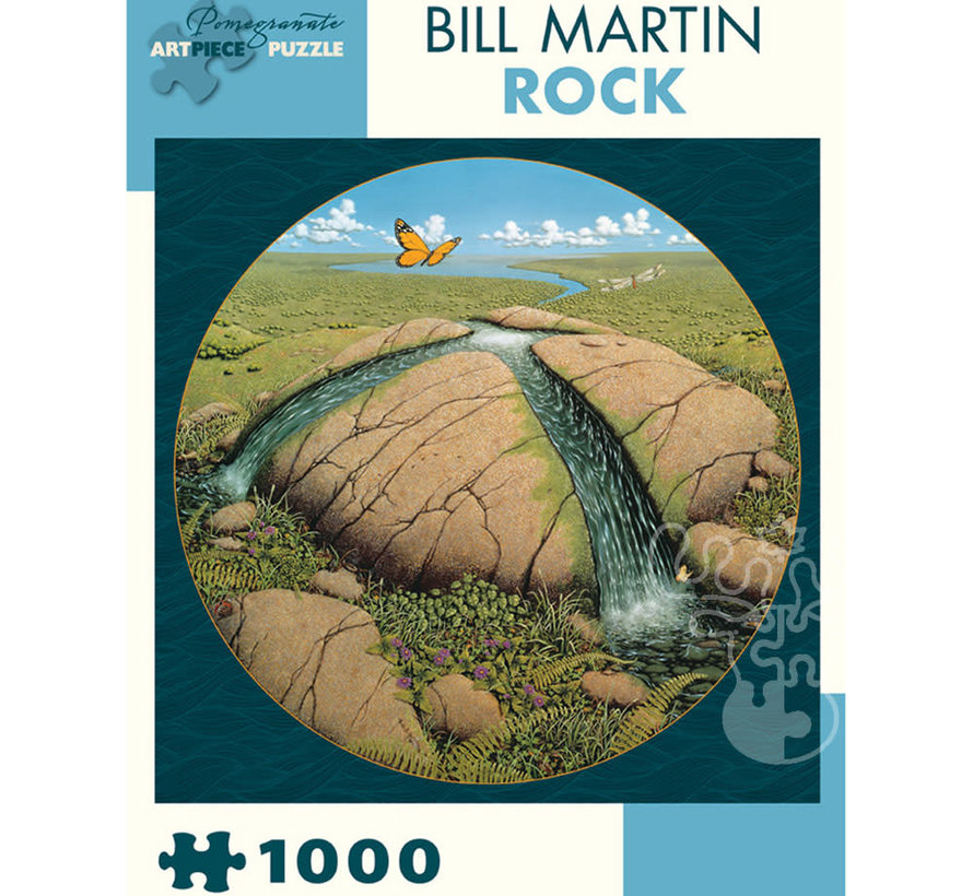 Pomegranate Martin, Bill: Rock Puzzle 1000pcs RETIRED