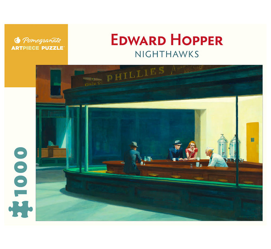 Pomegranate Hopper, Edward: Nighthawks Puzzle 1000pcs