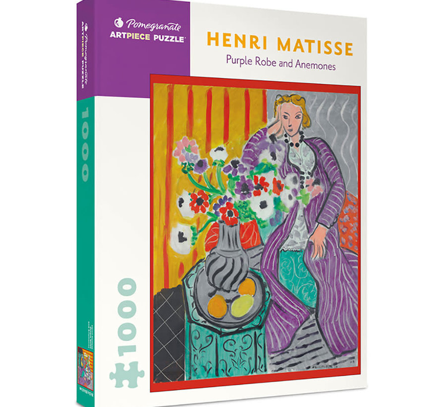 Pomegranate Matisse, Henri: Purple Robe and Anemones Puzzle 1000pcs