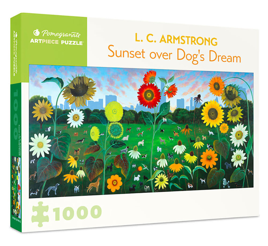 Pomegranate Armstrong, L. C.: Sunset over Dog’s Dream Puzzle 1000pcs