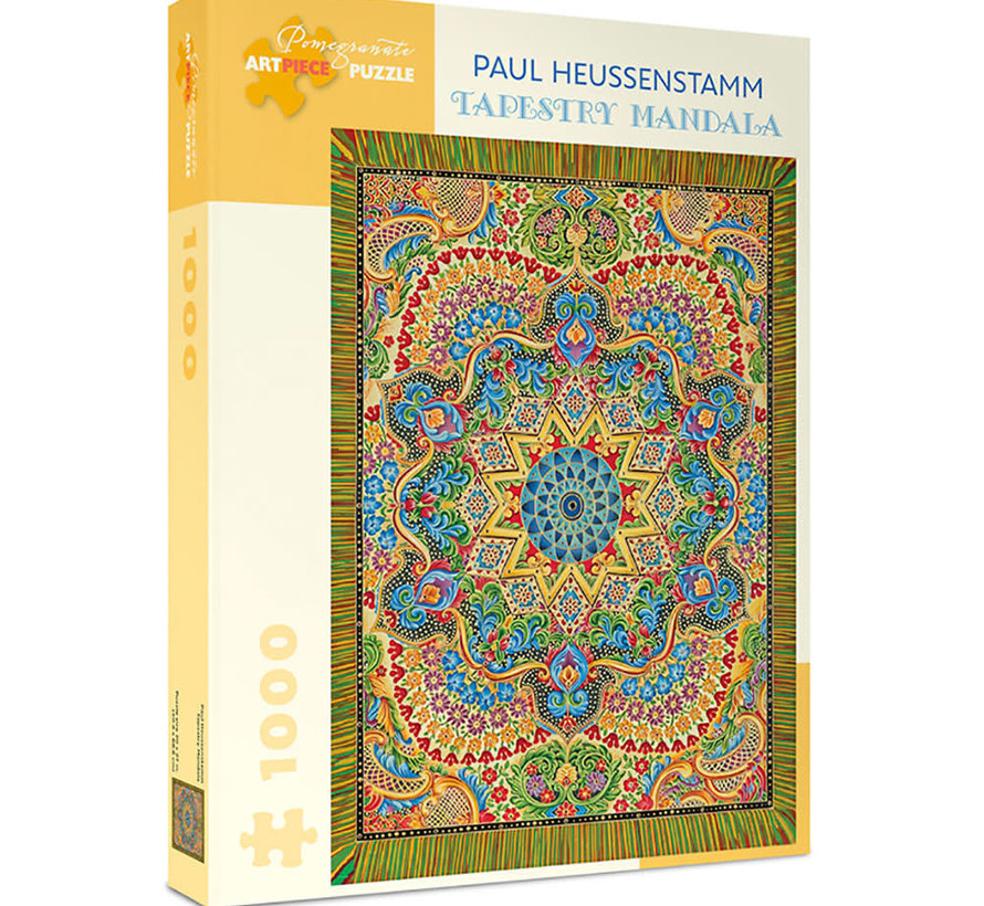 Pomegranate Heussenstamm, Paul: Tapestry Mandala Puzzle 1000pcs