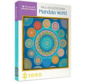 Pomegranate Pomegranate Heussenstamm, Paul: Mandala World Puzzle 1000pcs