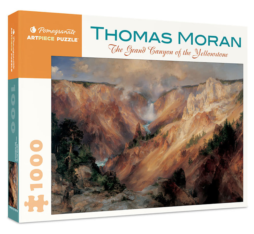 Pomegranate Moran Thomas: The Grand Canyon of the Yellowstone Puzzle 1000pcs