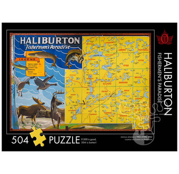 The Occurrence The Occurrence Haliburton: Fishermen's Paradise Puzzle 504pcs