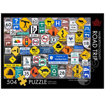 The Occurrence The Occurrence Haliburton County Road Trip Puzzle 504pcs