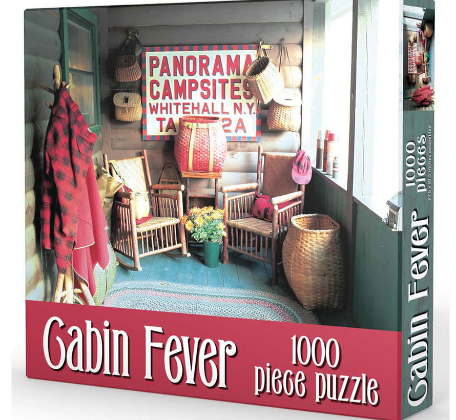 Gibbs Smith Cabin Fever Puzzle 1000pcs