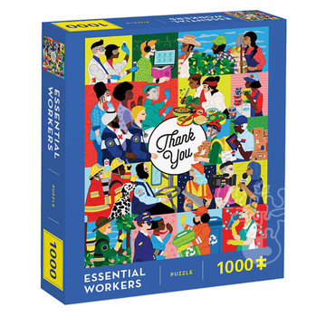 Chronicle Books Chronicle Essential Workers Puzzle 1000pcs