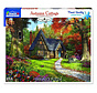 White Mountain Autumn Cottage Puzzle 1000pcs