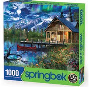 Springbok Springbok Moon Cabin Retreat Puzzle 1000pcs