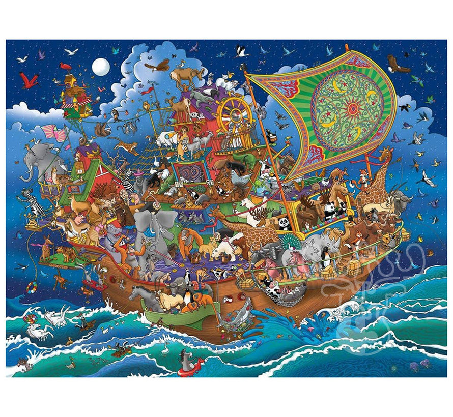 Springbok Noah's Ark Adventure Family Puzzle 400pcs