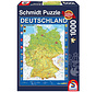 Schmidt Map of Germany Puzzle 1000pcs