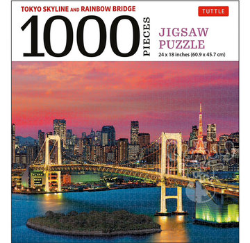 Tuttle Tuttle Tokyo Skyline Puzzle 1000pcs