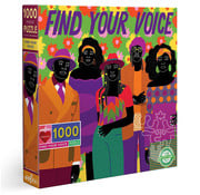 EeBoo eeBoo Find Your Voice Puzzle 1000pcs