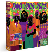 EeBoo FINAL SALE eeBoo Find Your Voice Puzzle 1000pcs