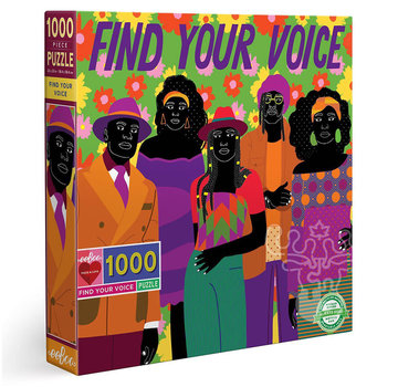 EeBoo FINAL SALE eeBoo Find Your Voice Puzzle 1000pcs