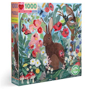 EeBoo eeBoo Poppy Bunny Puzzle 1000pcs