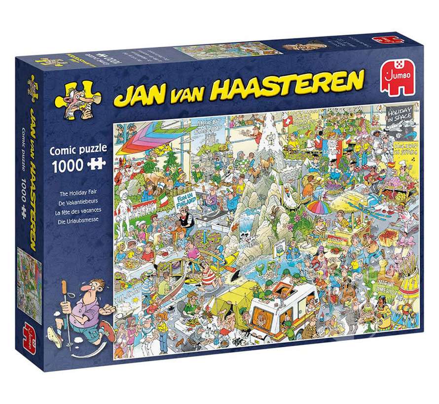 Jumbo Jan van Haasteren - The Holiday Fair Puzzle 1000pcs