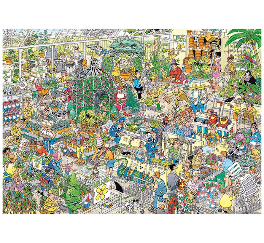 Jumbo Jan van Haasteren - The Garden Centre Puzzle 1000pcs