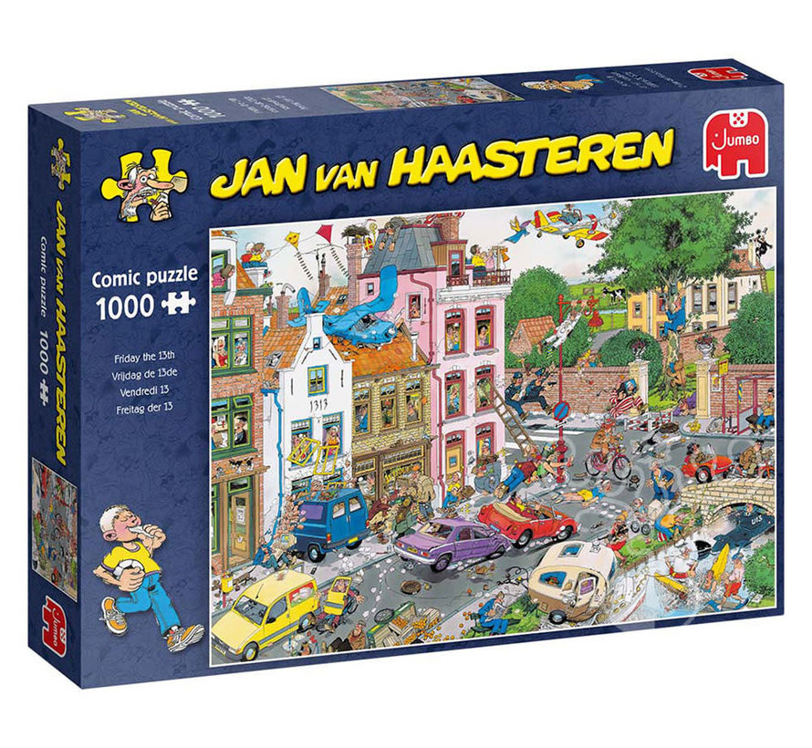 Jumbo Jan van Haasteren - Friday the 13th Puzzle 1000pcs - ORIGINAL BOX SIZE