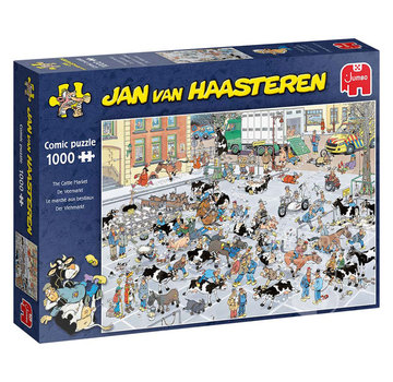 Jumbo Jumbo Jan van Haasteren - The Cattle Market Puzzle 1000pcs