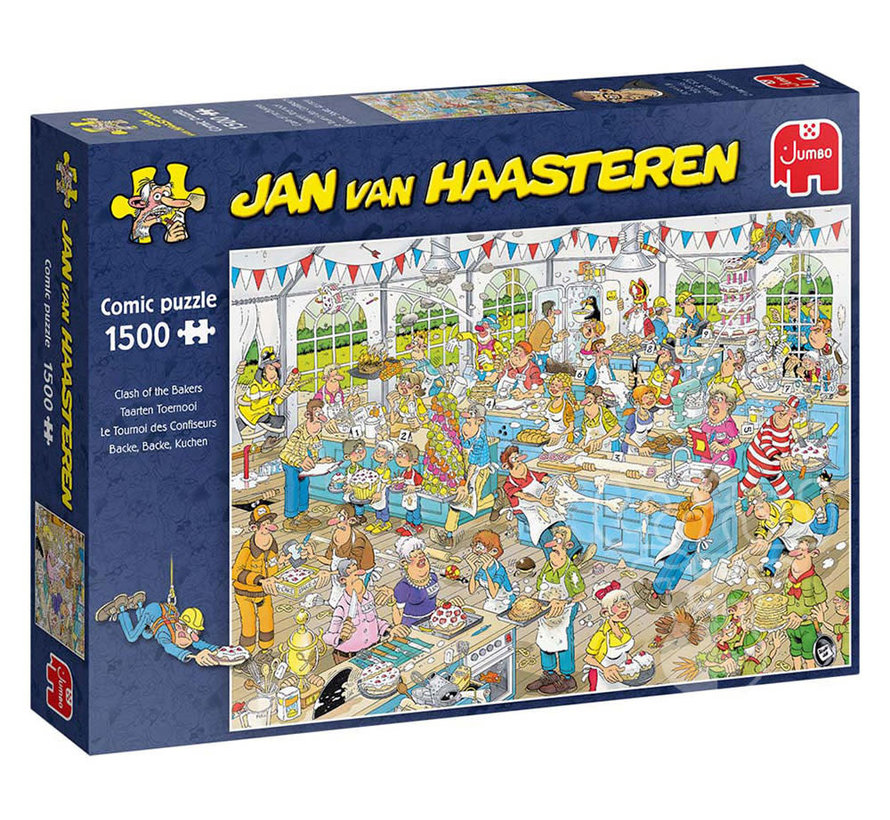 Jumbo Jan van Haasteren - Clash of the Bakers Puzzle 1500pcs