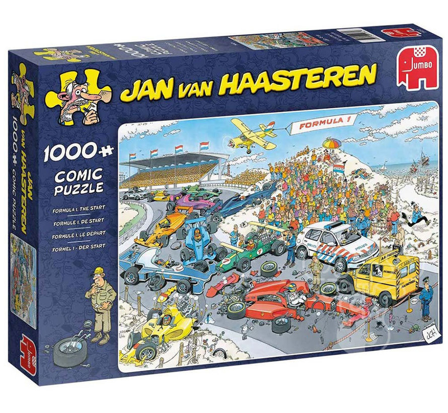 Jumbo Jan van Haasteren - Grand Prix Puzzle 1000pcs
