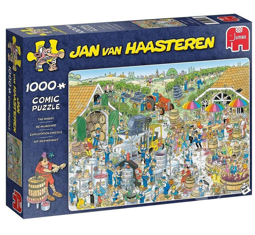 Jumbo Jan van Haasteren - The Winery Puzzle 1000pcs