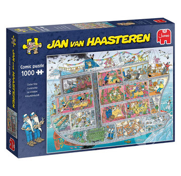 Jumbo Jumbo Jan van Haasteren - Cruise Ship Puzzle 1000pcs