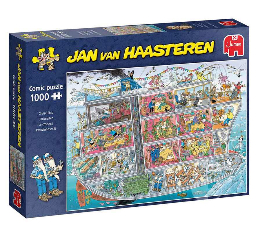 Jumbo Jan van Haasteren - Cruise Ship Puzzle 1000pcs
