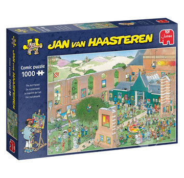 Jumbo Jumbo Jan van Haasteren - The Art Market Puzzle 1000pcs