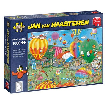 Jumbo Jumbo Jan van Haasteren - Hooray, Miffy 65 Years Puzzle 1000pcs