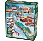 Cobble Hill Christmas Campers Puzzle 1000pcs Puzzles Canada