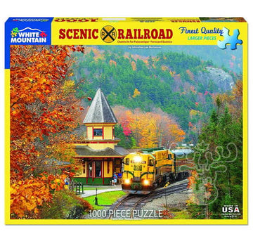 White Mountain White Mountain Scenic Railroad Puzzle 1000pcs