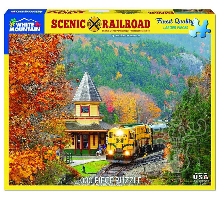 White Mountain Scenic Railroad Puzzle 1000pcs