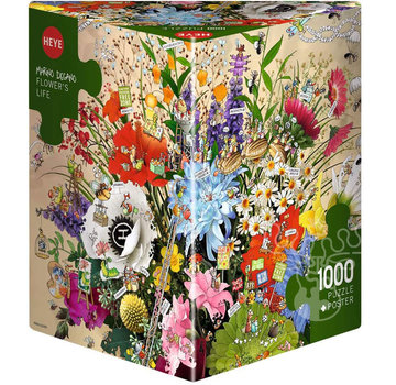 Heye Heye Flower's Life Puzzle 1000pcs Triangle Box