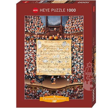 Heye Heye Cartoon Classics Score Puzzle 1000pcs