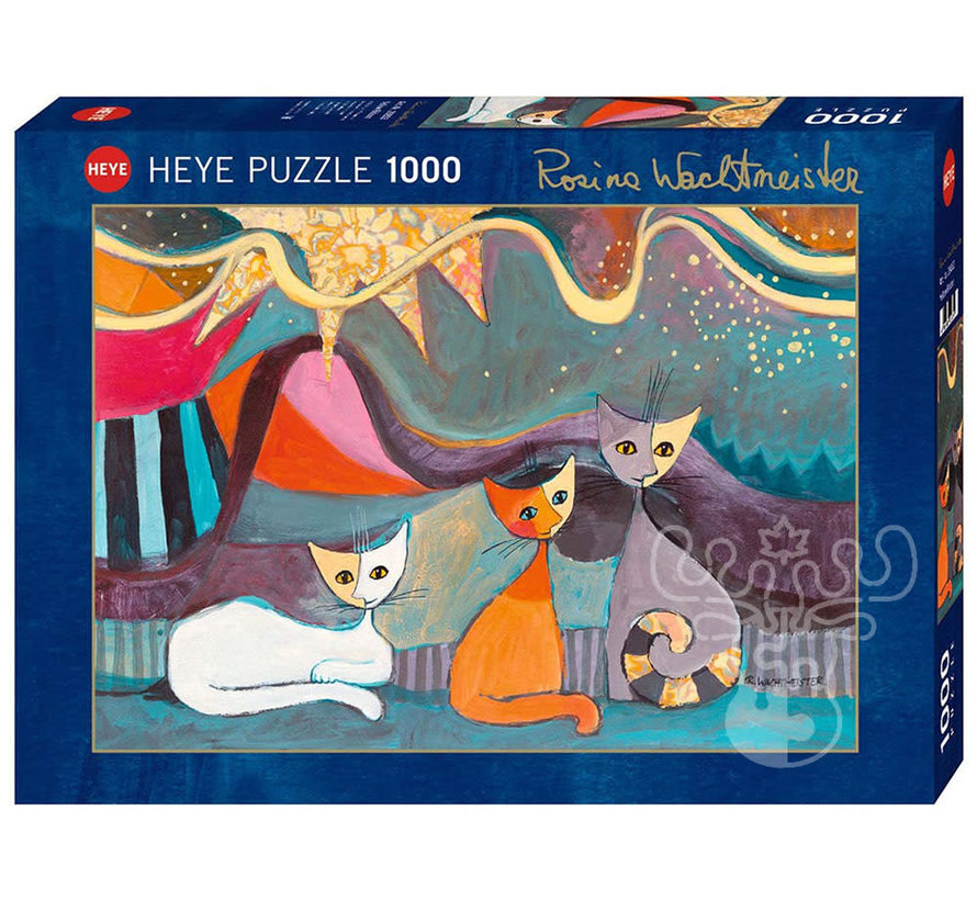 Heye Yellow Ribbon Puzzle 1000pcs RETIRED