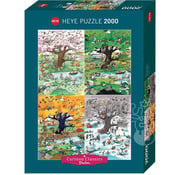 Heye Heye Cartoon Classics 4 Seasons Puzzle 2000pcs