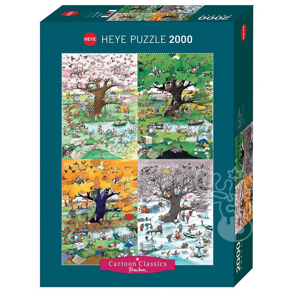 Heye Cartoon Classics 4 Seasons Puzzle 2000pcs Puzzles Canada