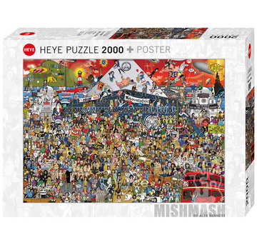 Heye Heye Mishmash: British Music History Puzzle 2000pcs