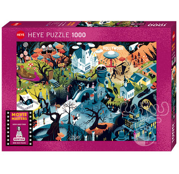 Heye Heye Movie Masters, Tim Burton Films Puzzle 1000pcs