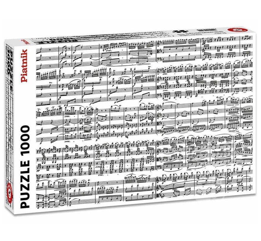 Piatnik Musical Notes Puzzle 1000pcs