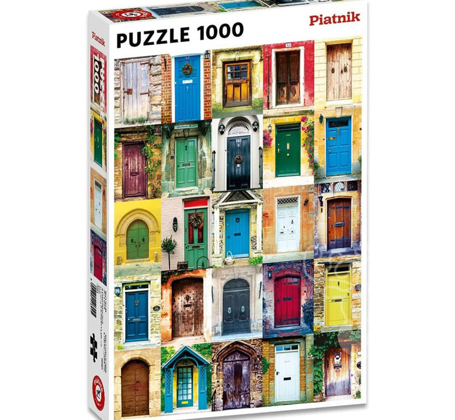 Piatnik Doors Puzzle 1000pcs ORIGINAL SIZE BOX