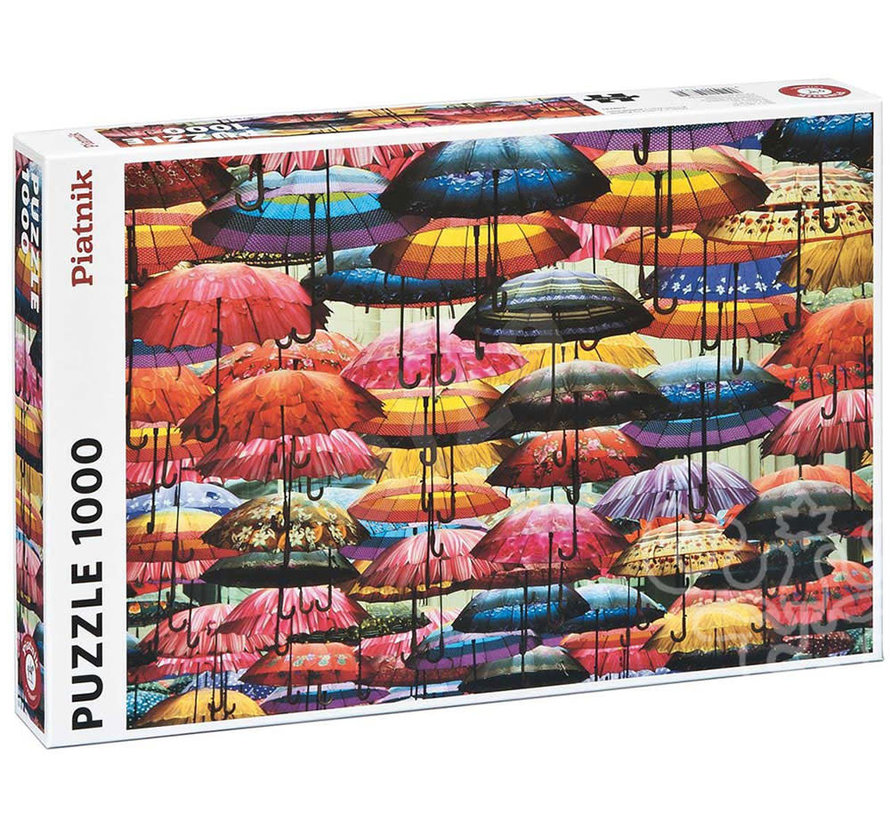 Piatnik Colourful Umbrellas Puzzle 1000pcs
