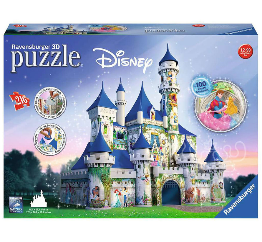 Ravensburger 3D Disney Castle Puzzle 216pcs