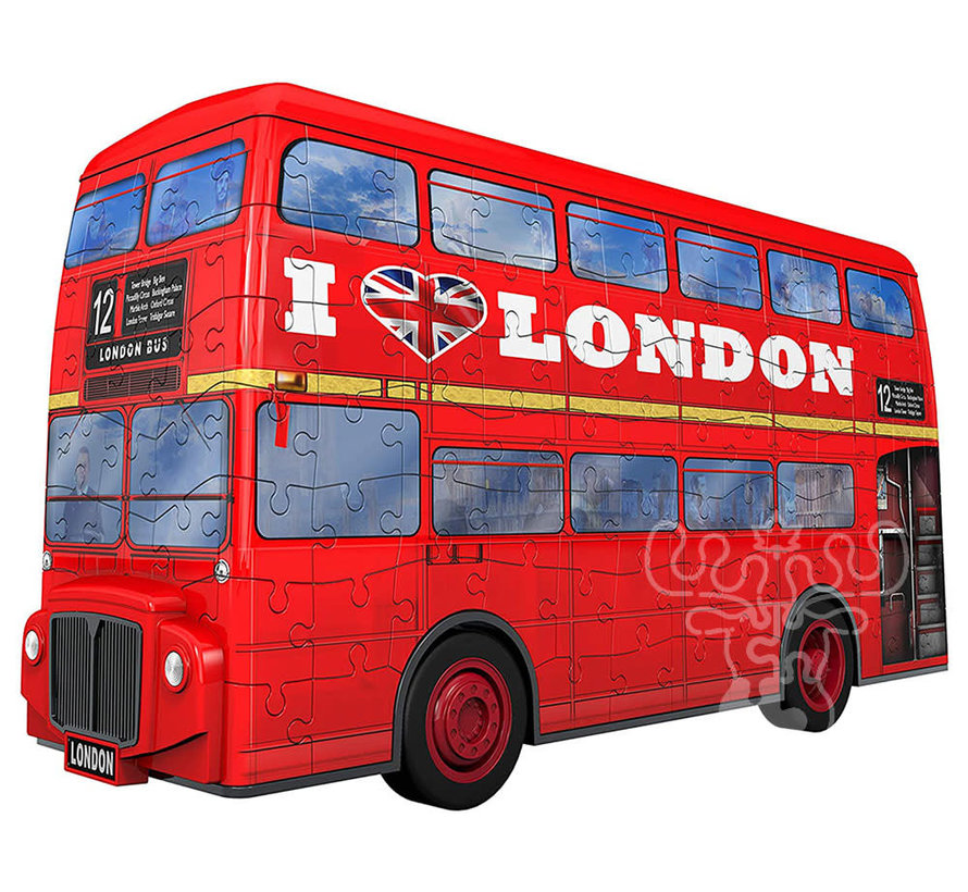 Ravensburger 3D London Bus Puzzle 244pcs*