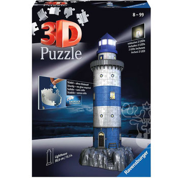 Ravensburger Ravensburger 3D Lighthouse Night Edition Puzzle 216pcs