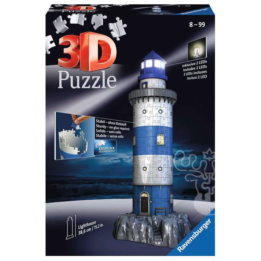 3D Puzzle - Mini Empire State Building Ravensburger-11271 54 pieces Jigsaw  Puzzles - Monuments - Jigsaw Puzzle